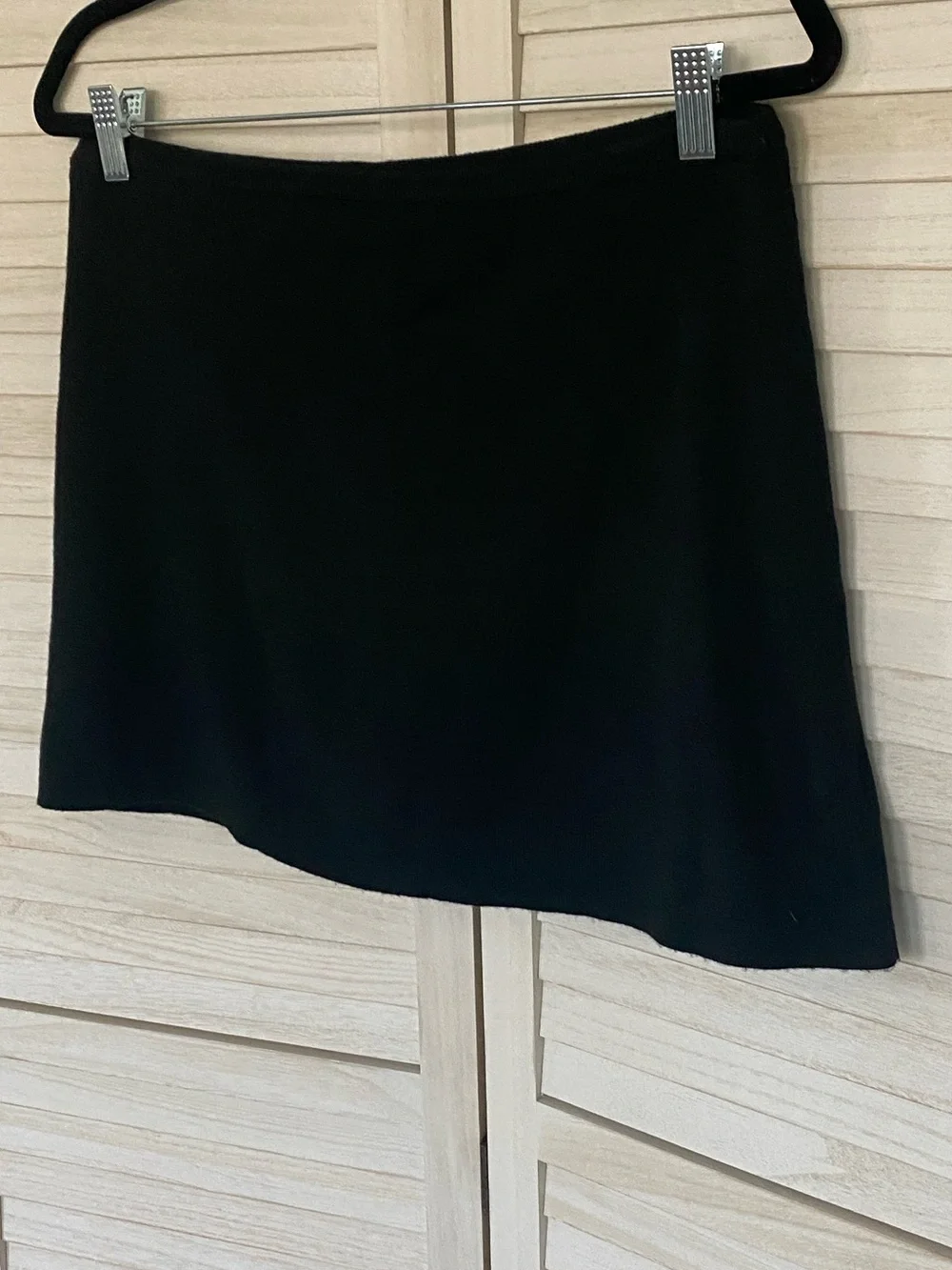 Wayf Black Knit Mini Skirt/Skort SZ XL NWT